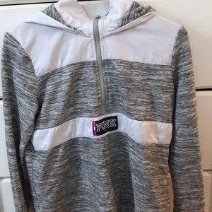 Pink Victoria secret quarter zip